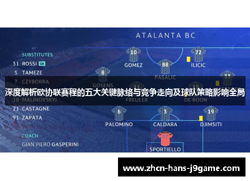 深度解析欧协联赛程的五大关键脉络与竞争走向及球队策略影响全局 深度解析欧协联赛程的五大关键脉络与竞争走向及球队策略影响全局